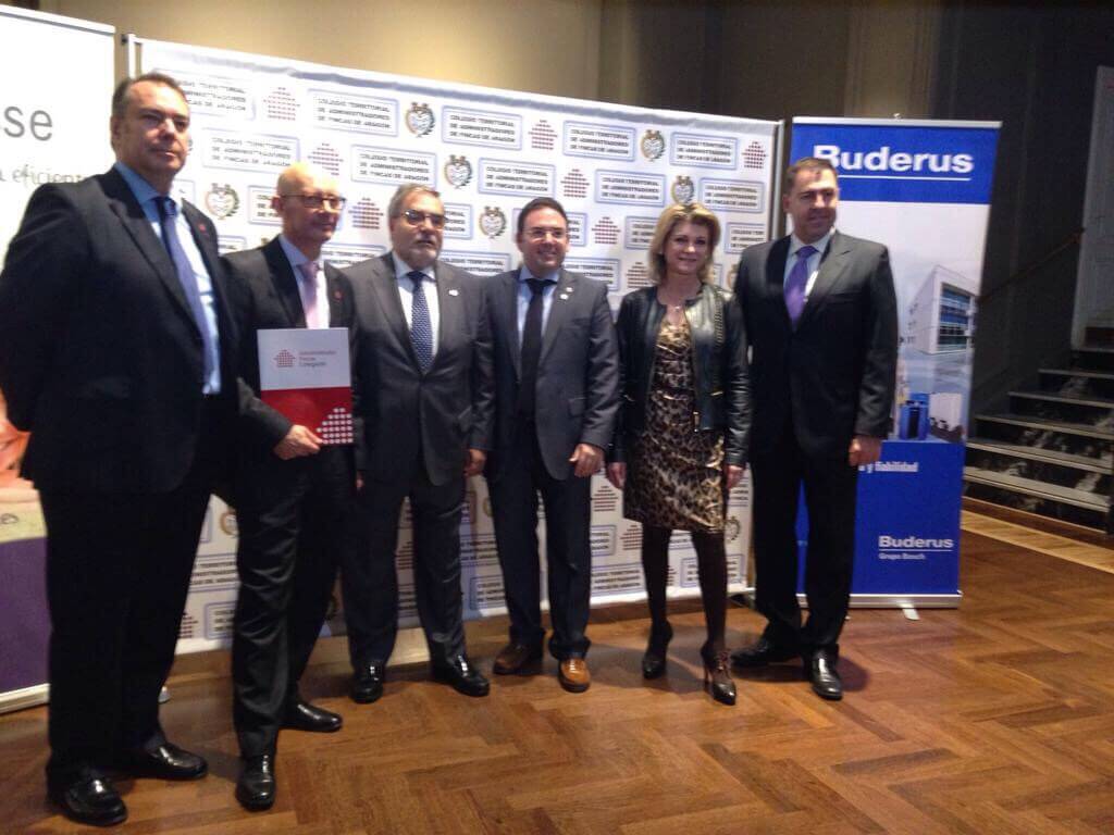 Presentación en Zaragoza del nuevo logo de Administrador de Fincas Colegiado