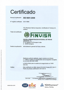 Finvisa- Post Certificado ISO